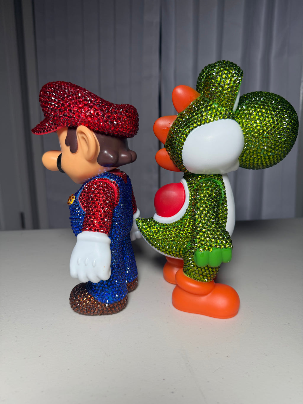 Mario and Yoshi Vinyl Character Set