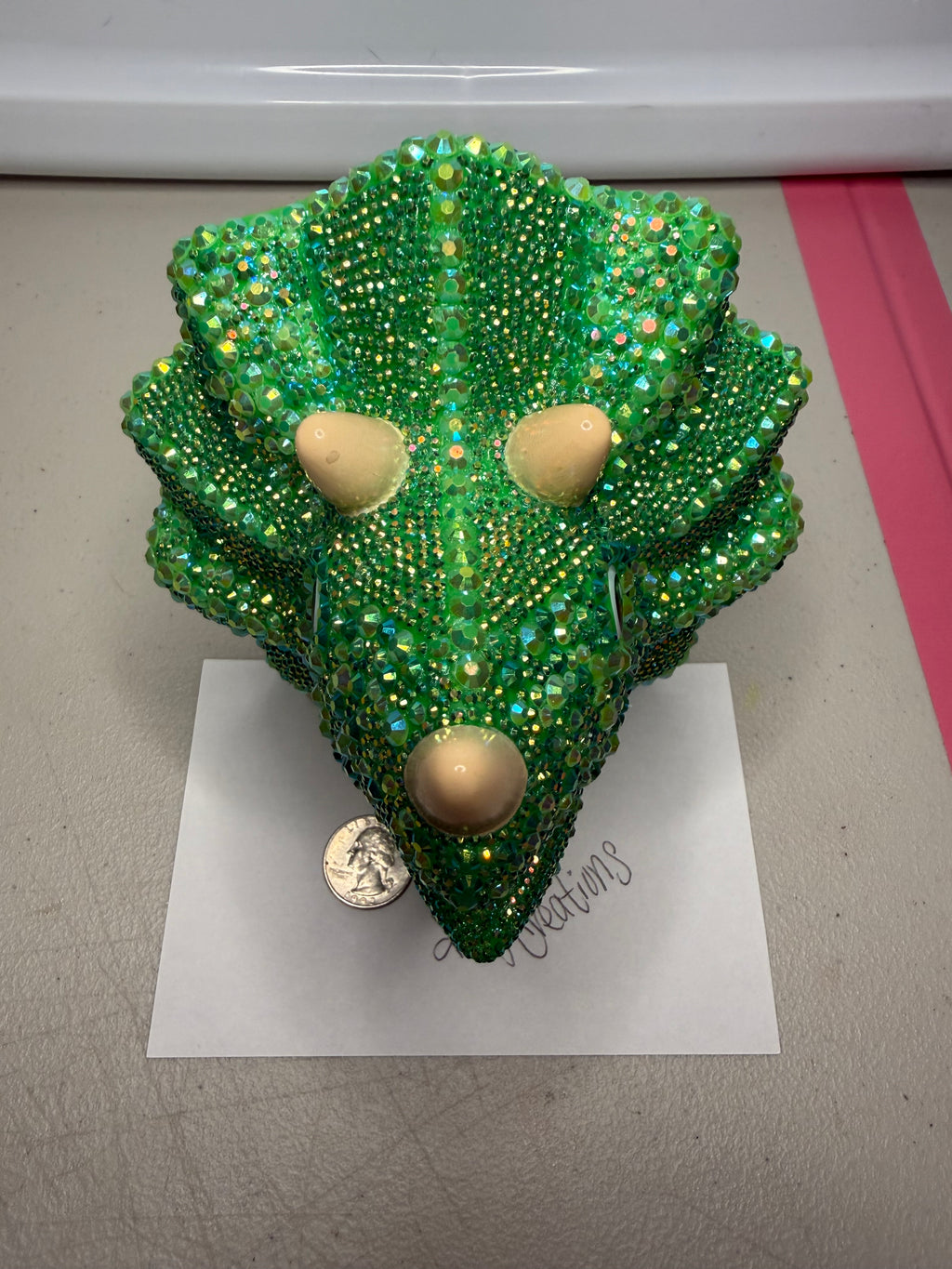 Dazzled Dinosaur Piggy Bank