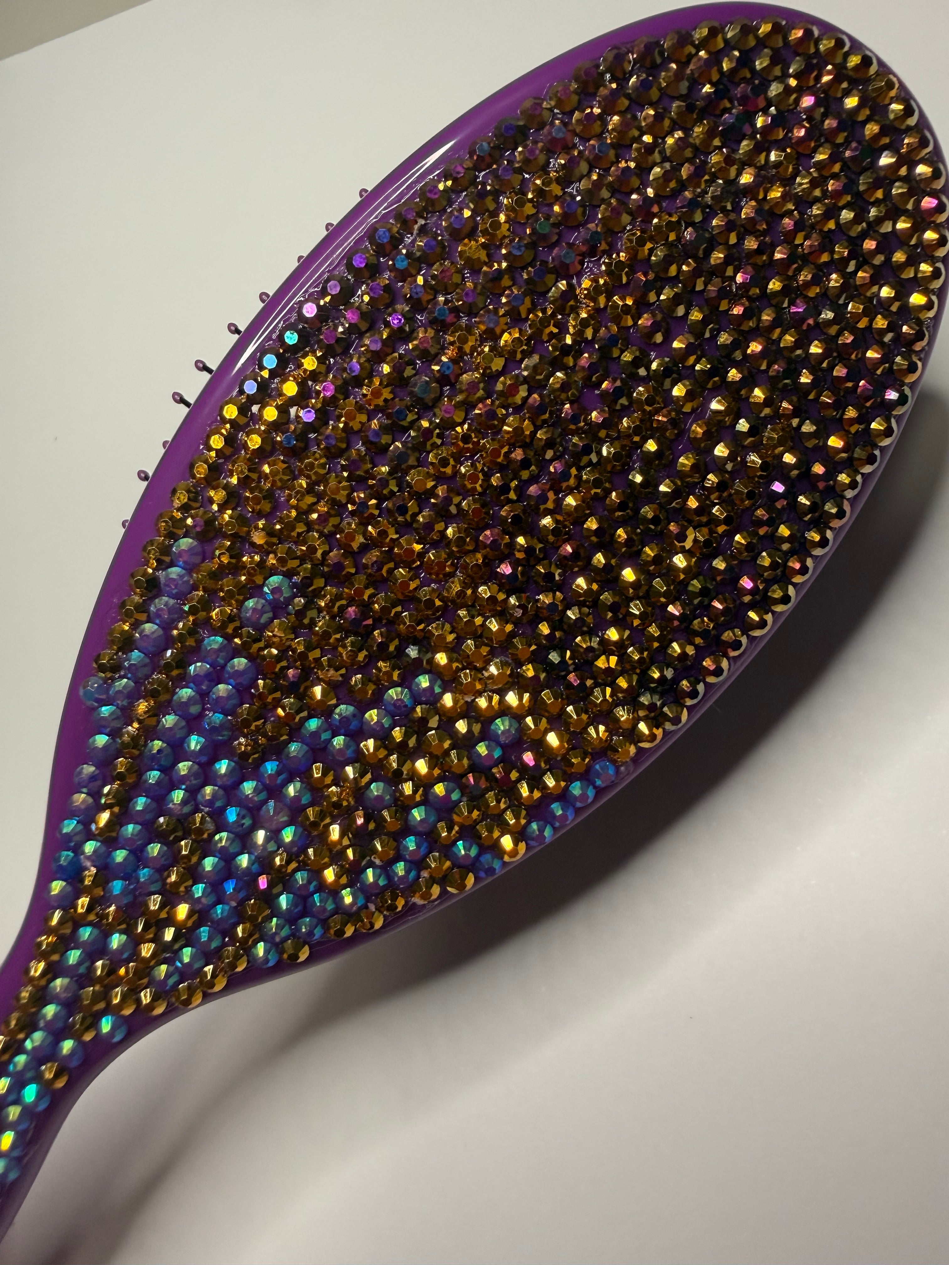 Hairbrush - Golden Violet