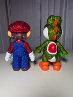 Mario and Yoshi Vinyl Character Set