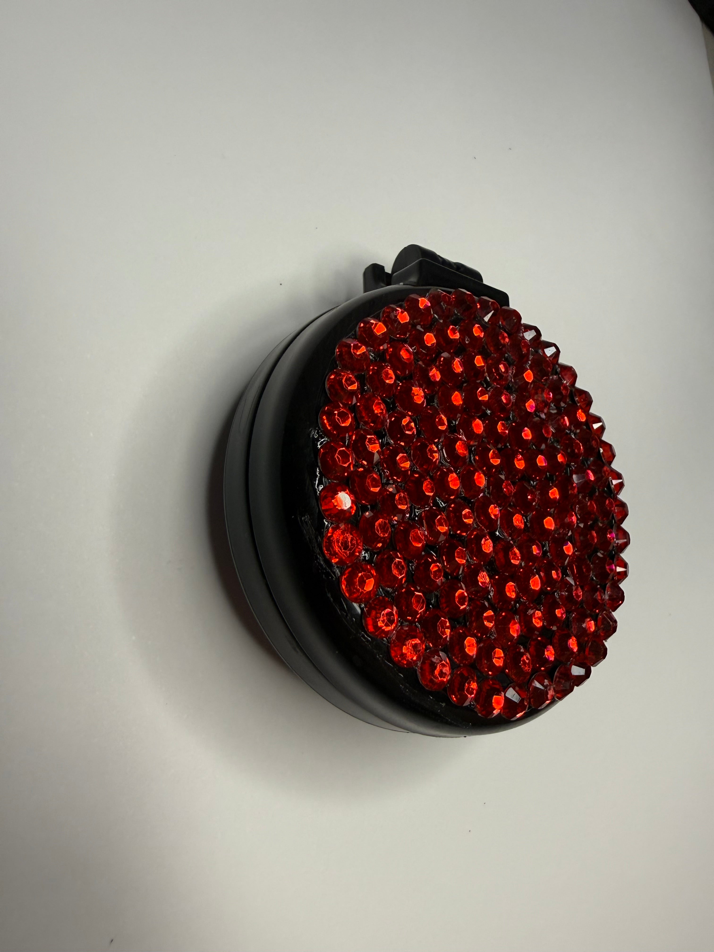 Pocket Mirror Brush - Blood Red