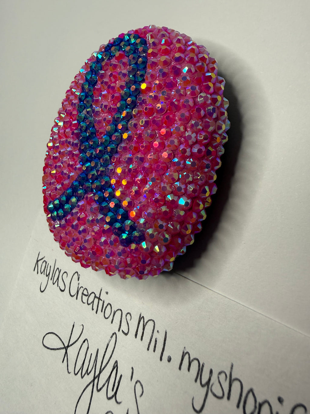 Breast Cancer Ribbon - Rock