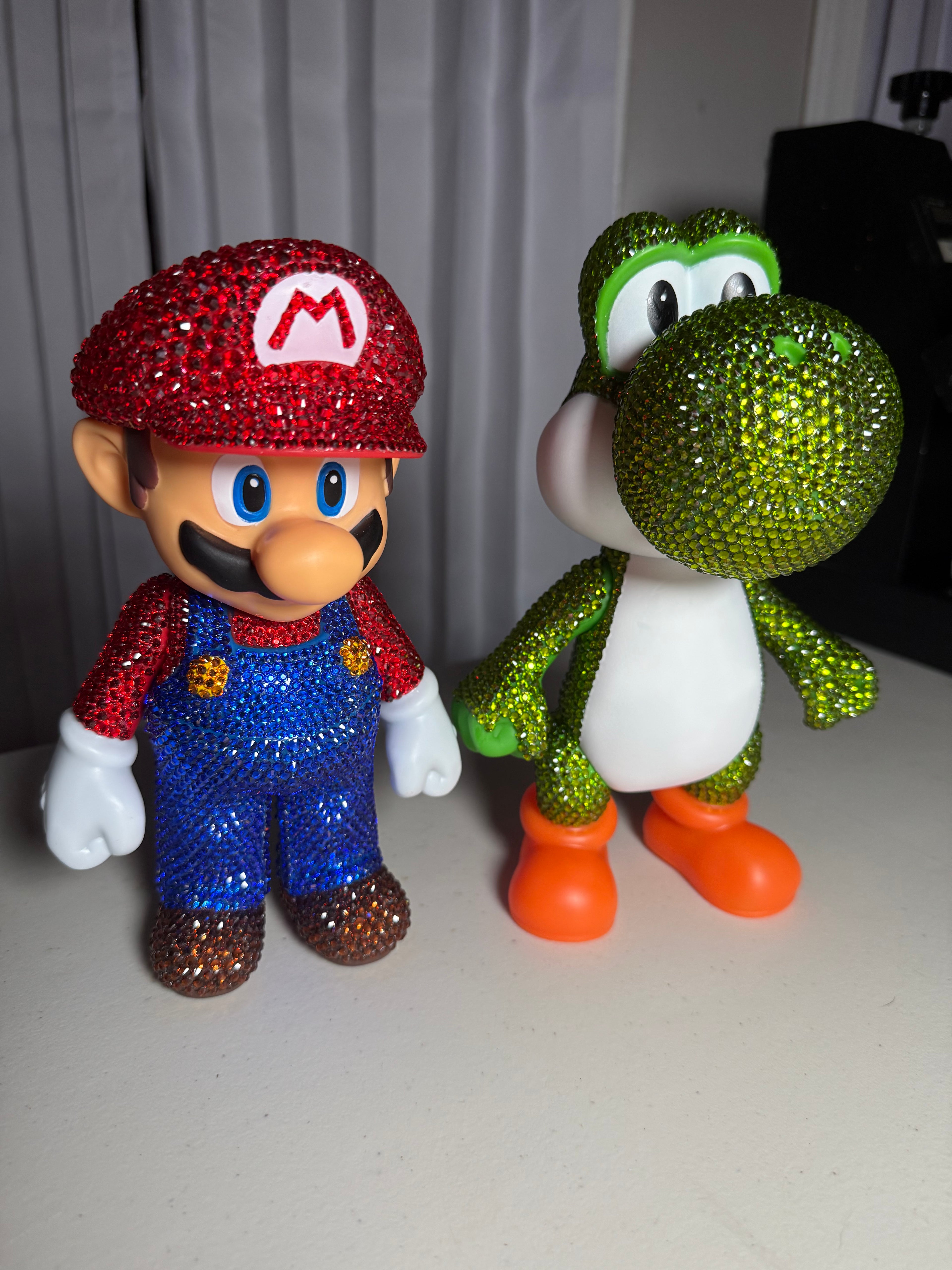 Mario and Yoshi Vinyl Character Set