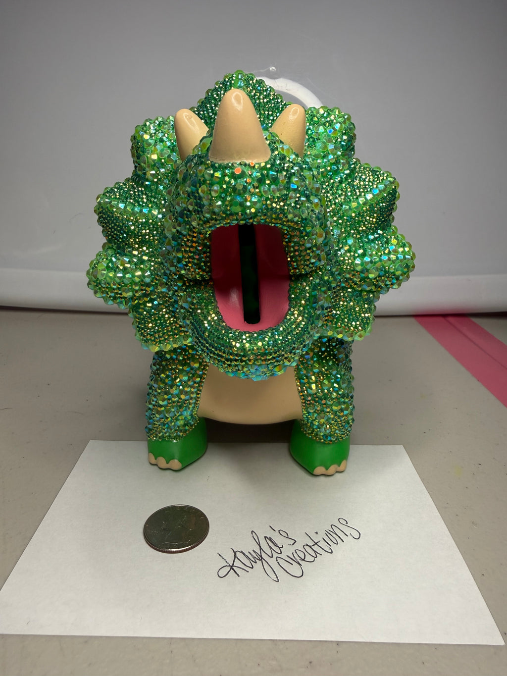 Dazzled Dinosaur Piggy Bank