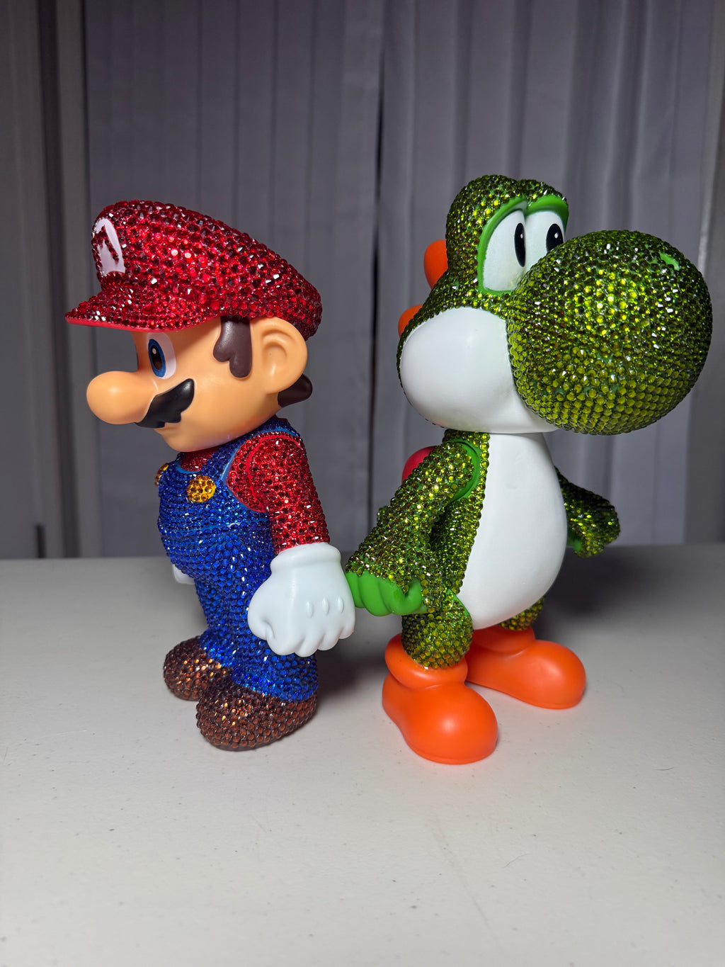 Mario and Yoshi Vinyl Character Set