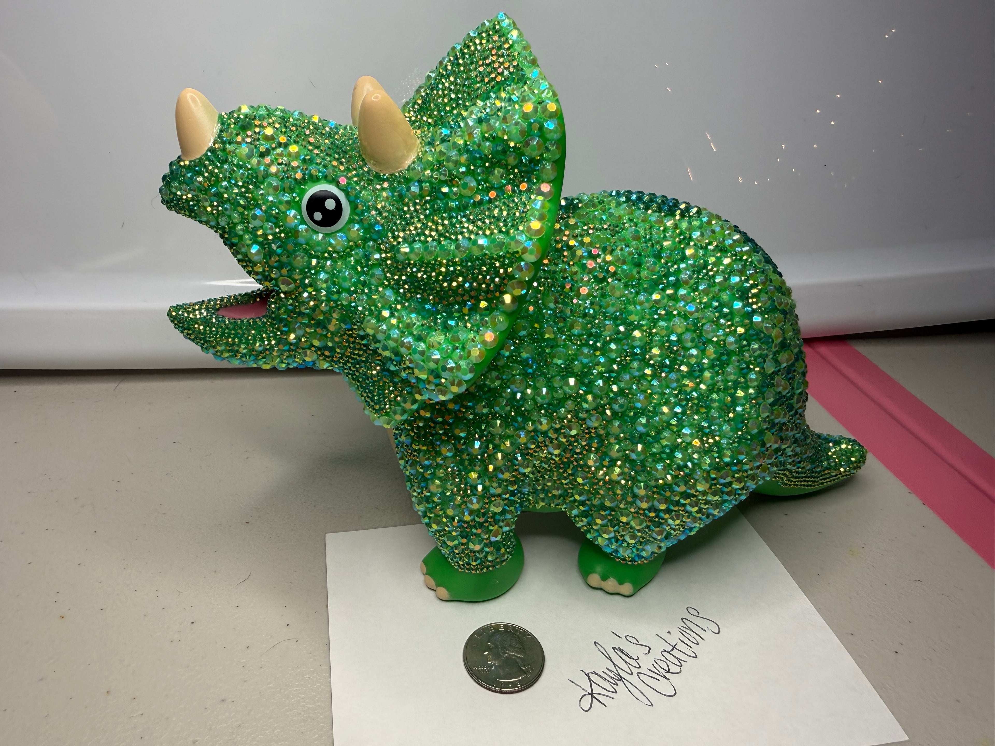 Dazzled Dinosaur Piggy Bank