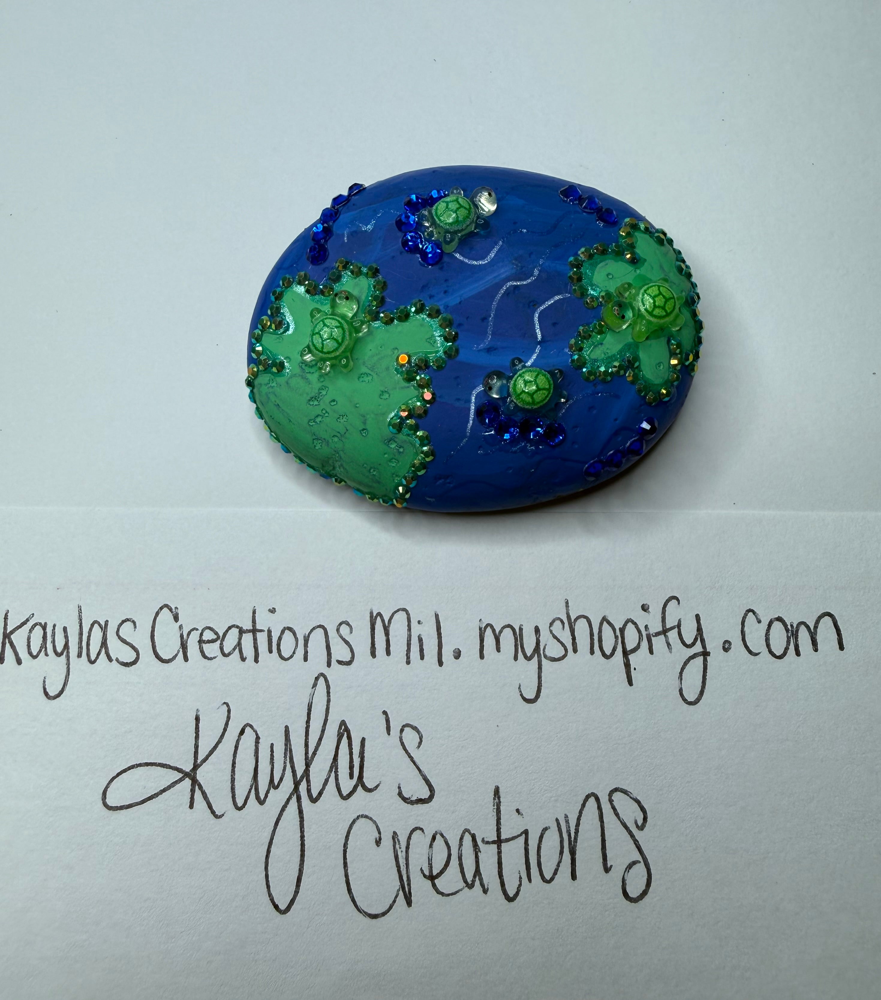 Mini Turtle Pond - Rock
