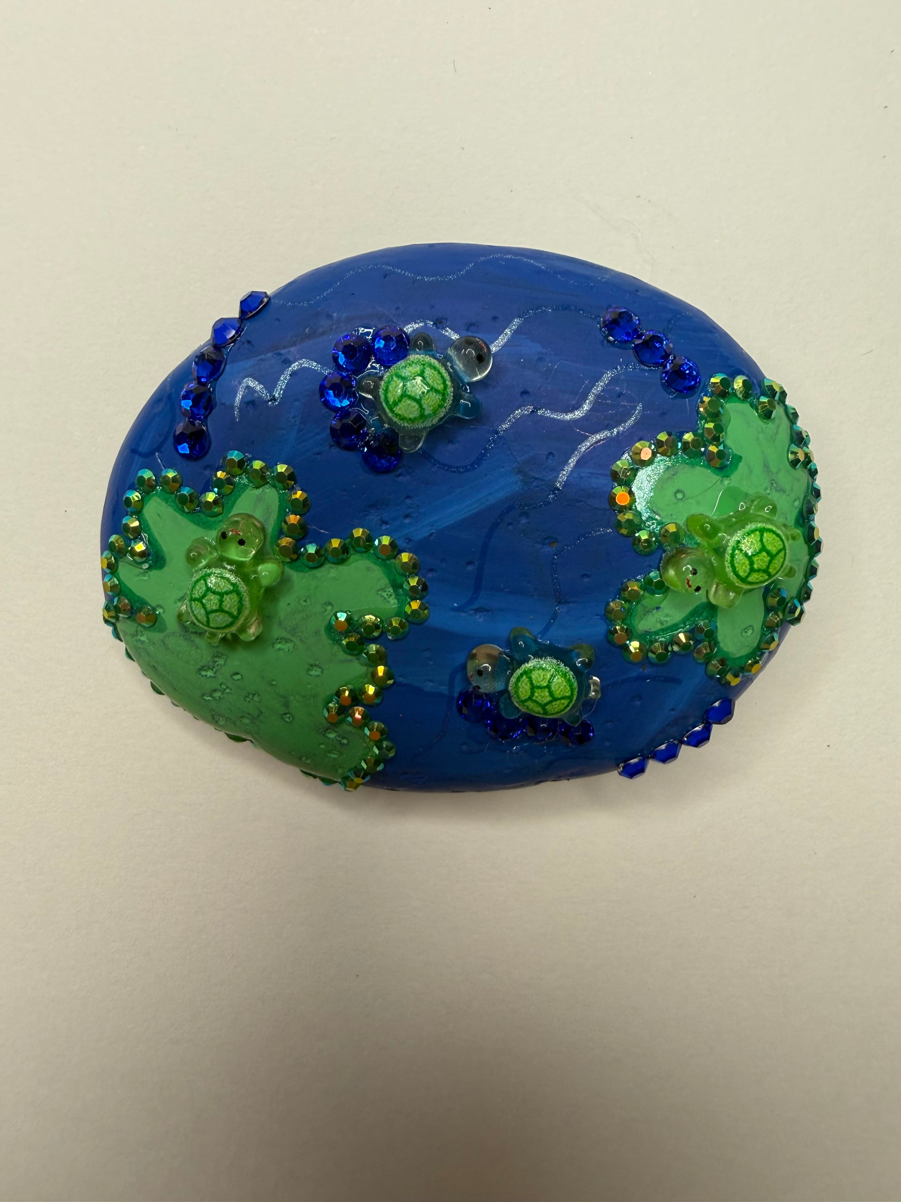 Mini Turtle Pond - Rock
