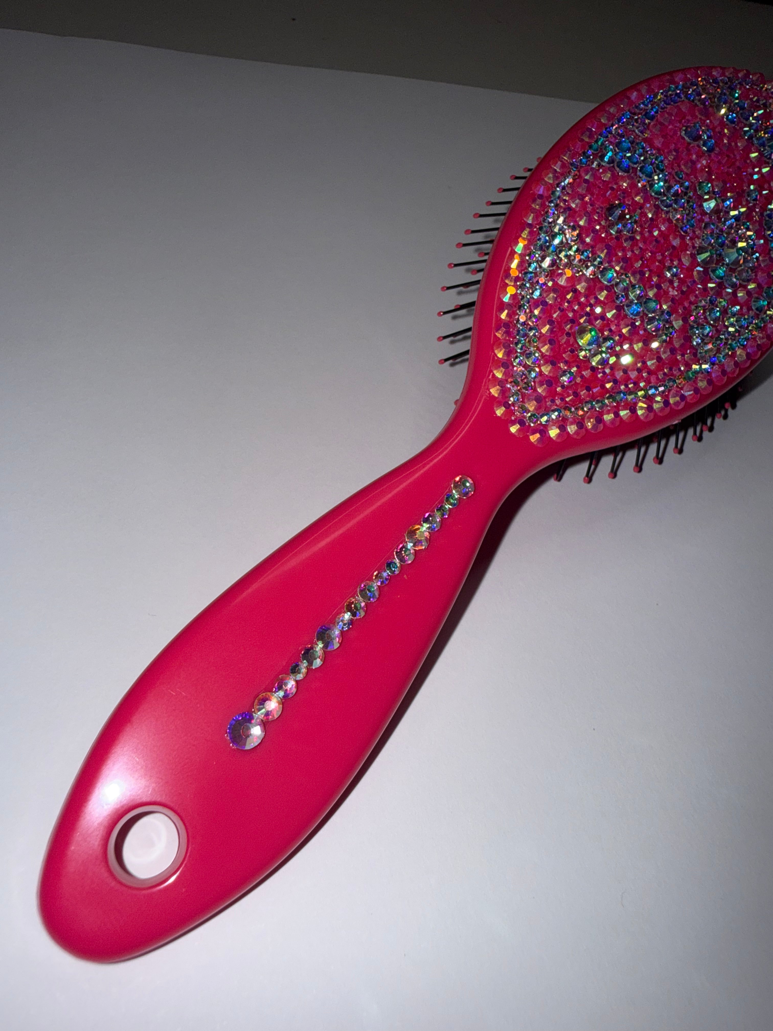 Hairbrush - Dazzled Pink Groovy
