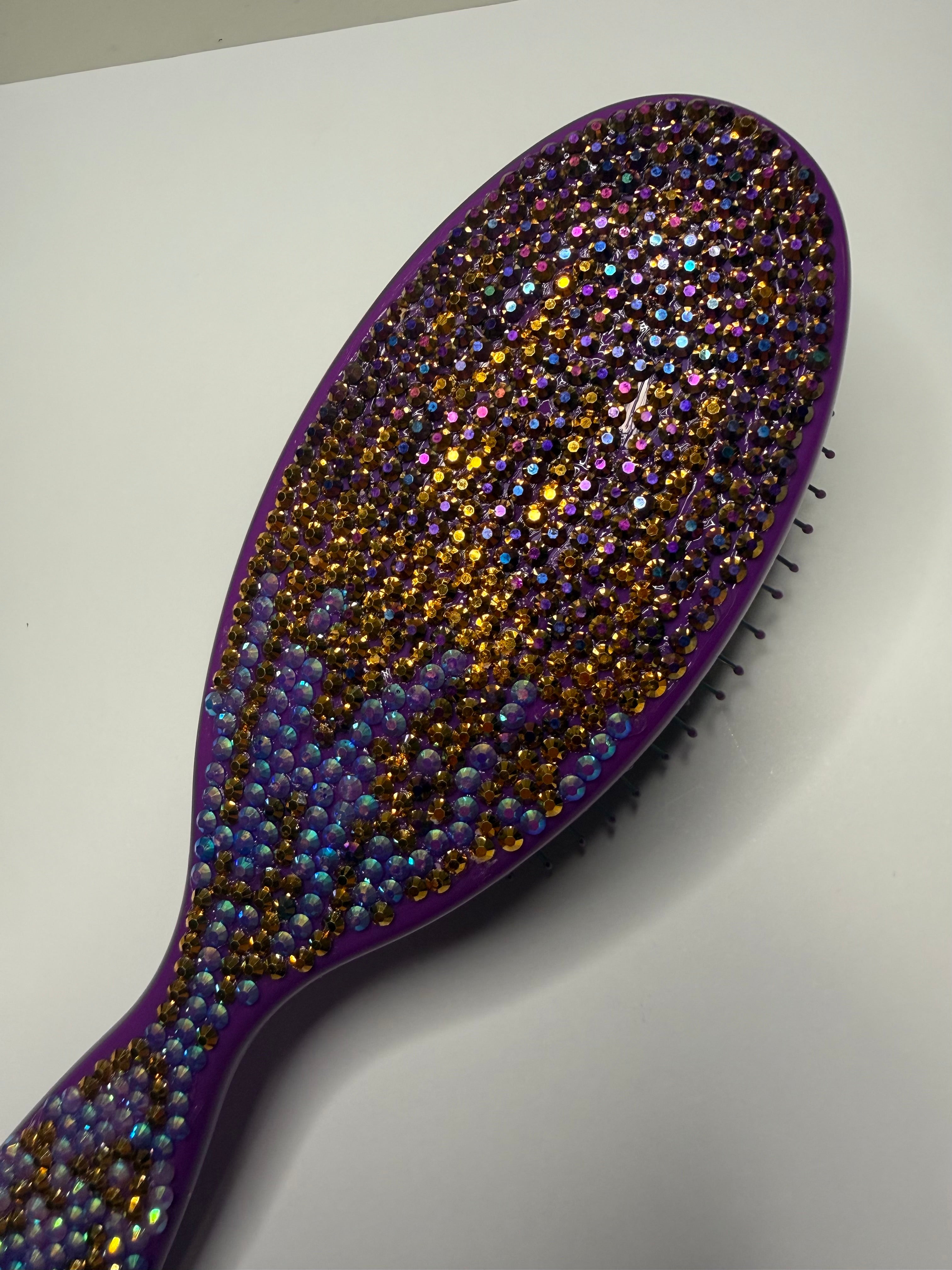 Hairbrush - Golden Violet