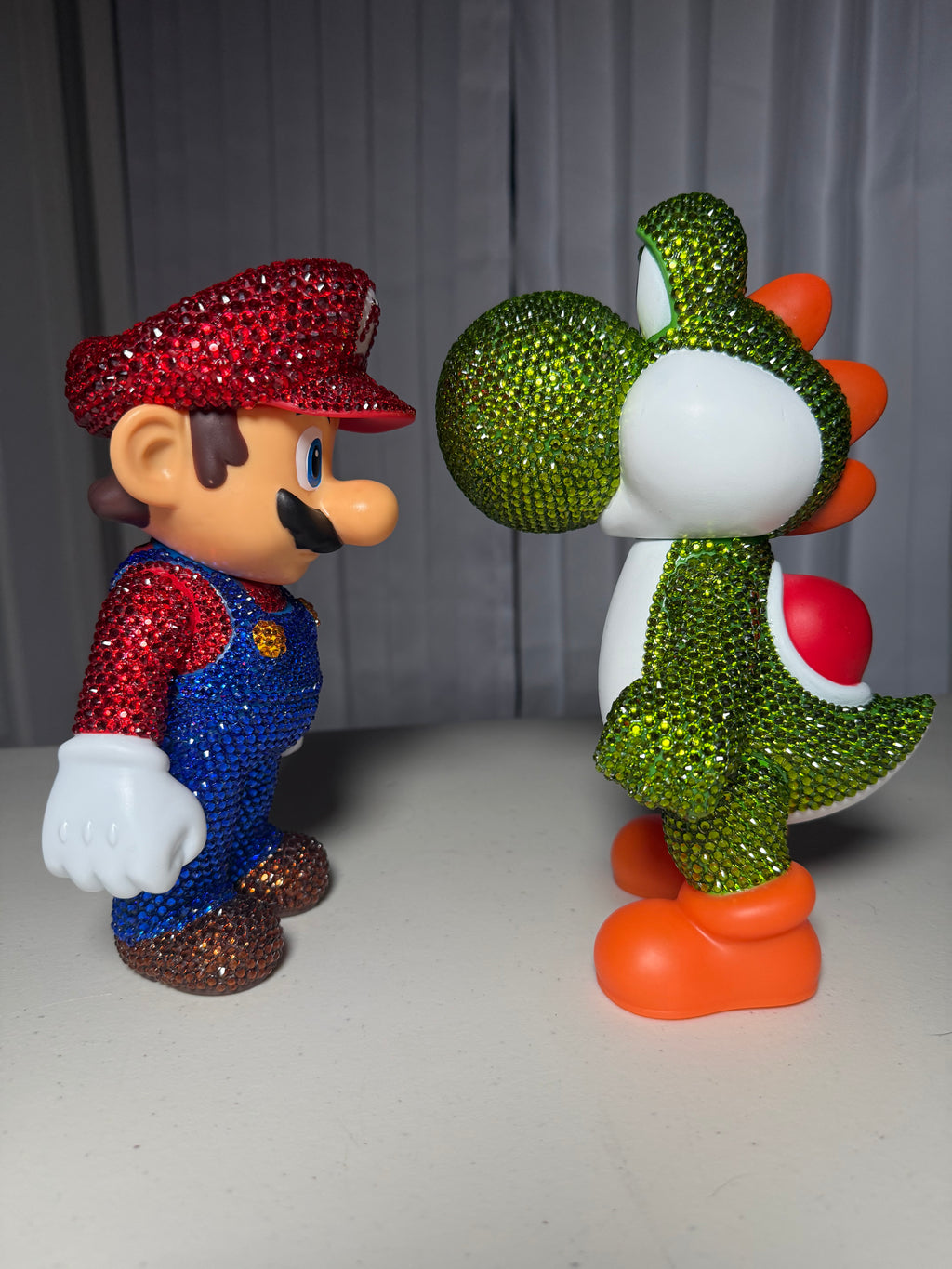 Mario and Yoshi Vinyl Character Set