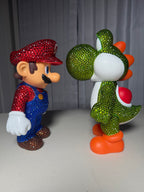 Mario and Yoshi Vinyl Character Set