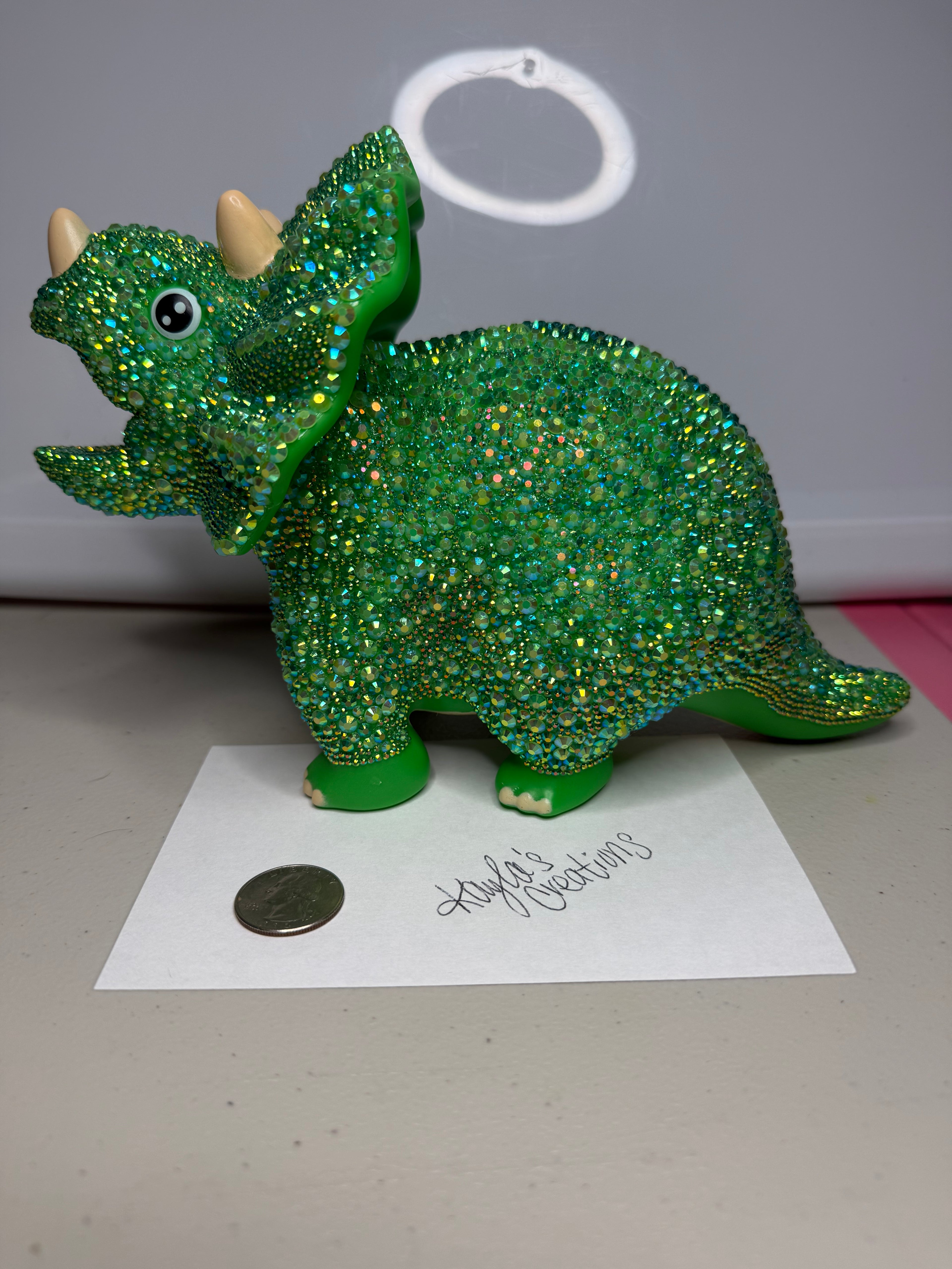 Dazzled Dinosaur Piggy Bank