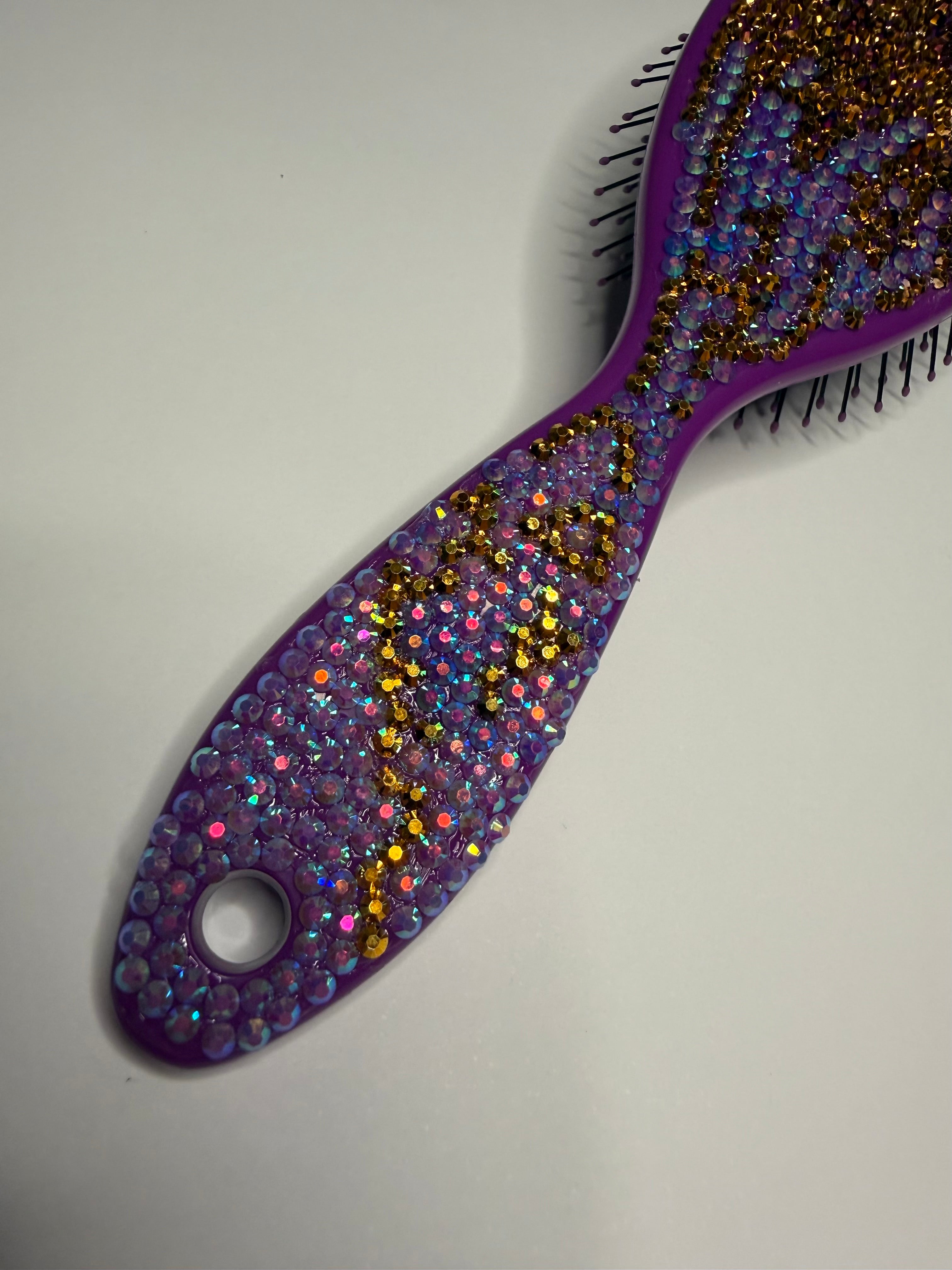 Hairbrush - Golden Violet