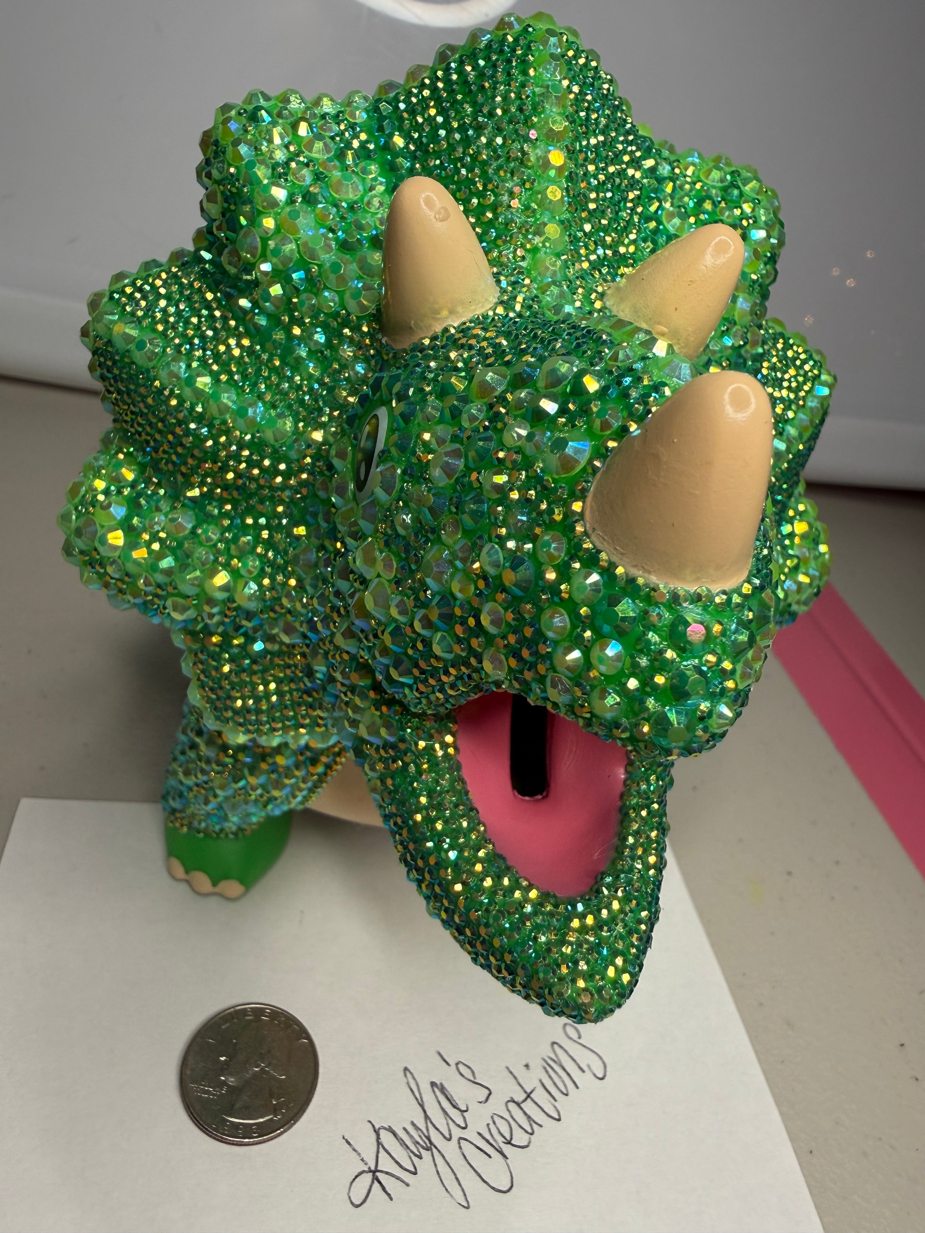 Dazzled Dinosaur Piggy Bank