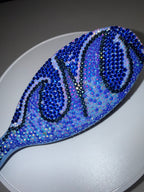 Hairbrush - Dazzled Blue Waves
