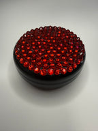 Pocket Mirror Brush - Blood Red