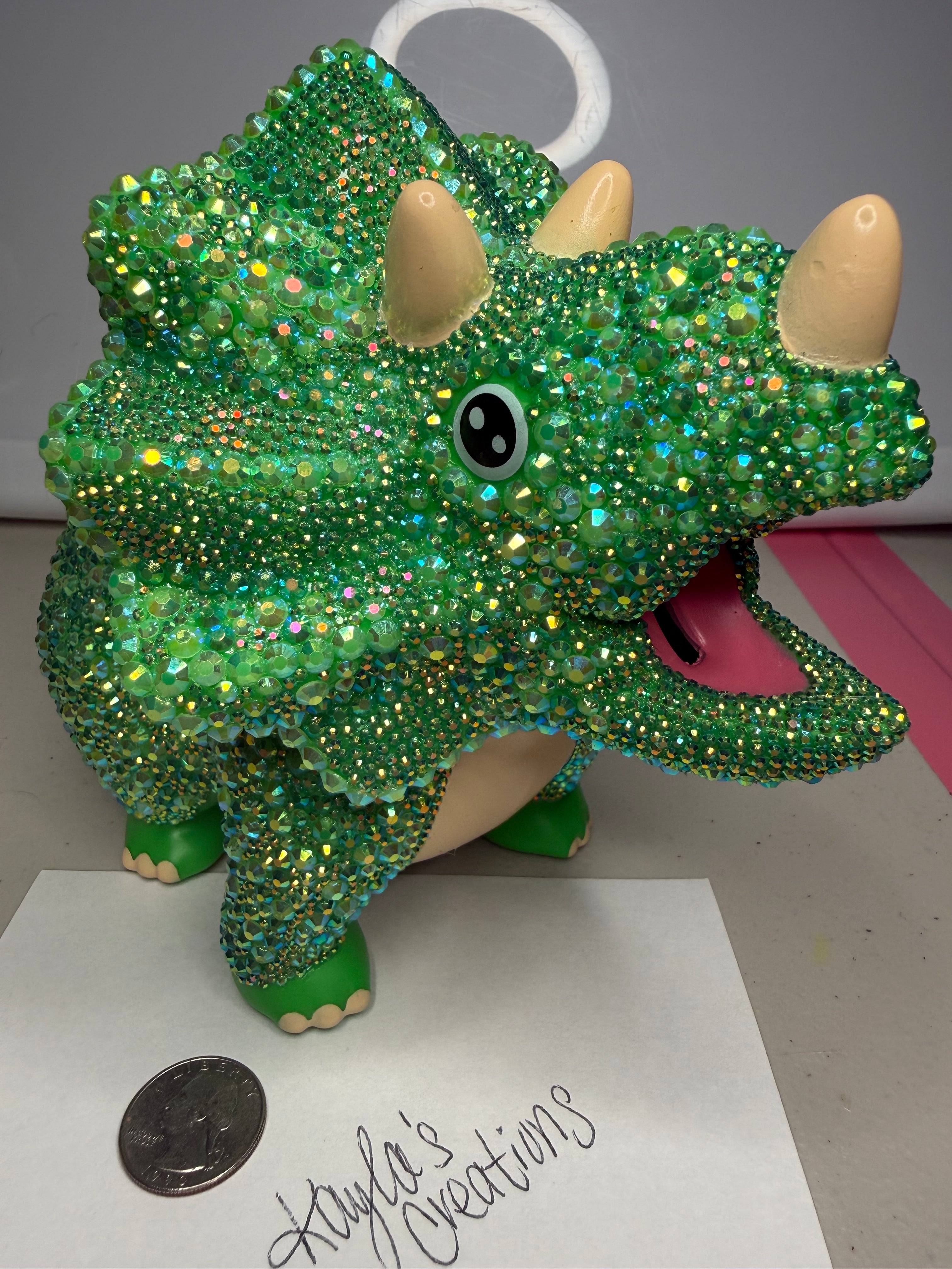 Dazzled Dinosaur Piggy Bank