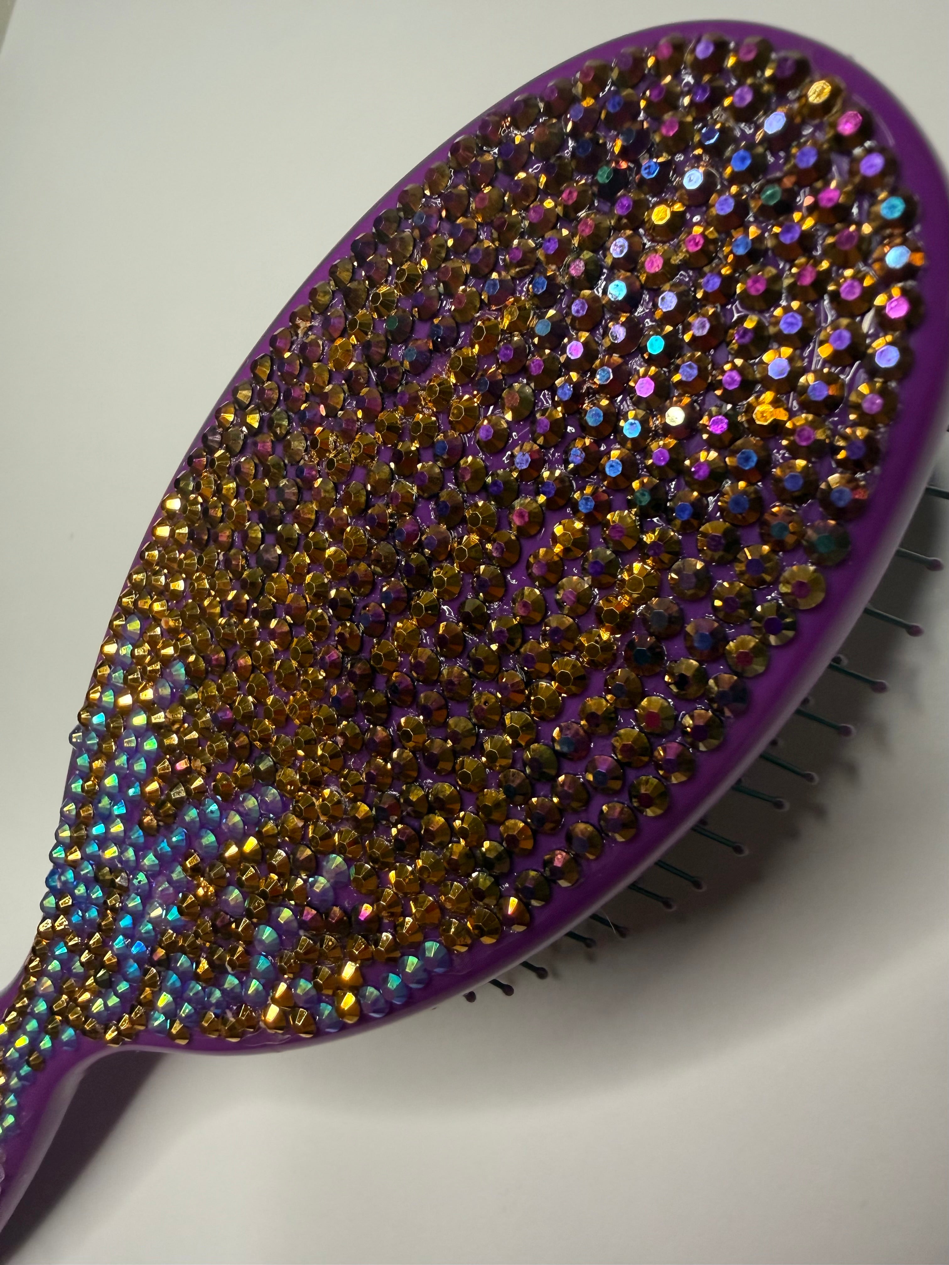 Hairbrush - Golden Violet