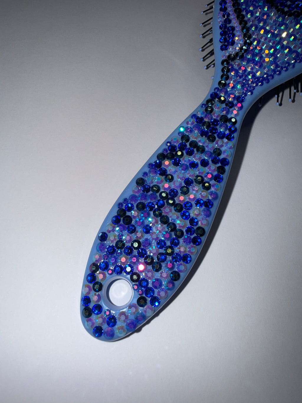 Hairbrush - Dazzled Blue Waves