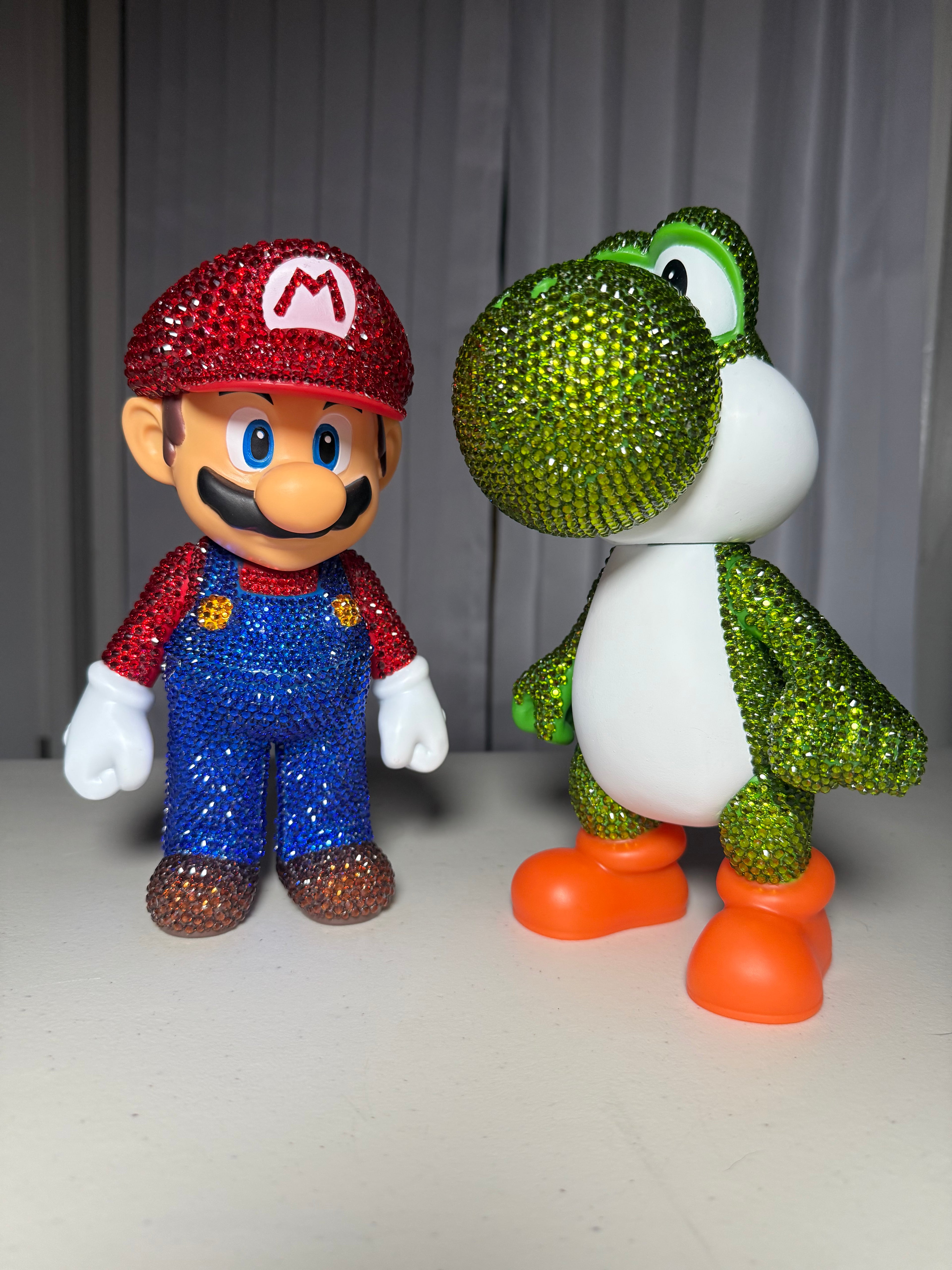 Mario and Yoshi Vinyl Character Set