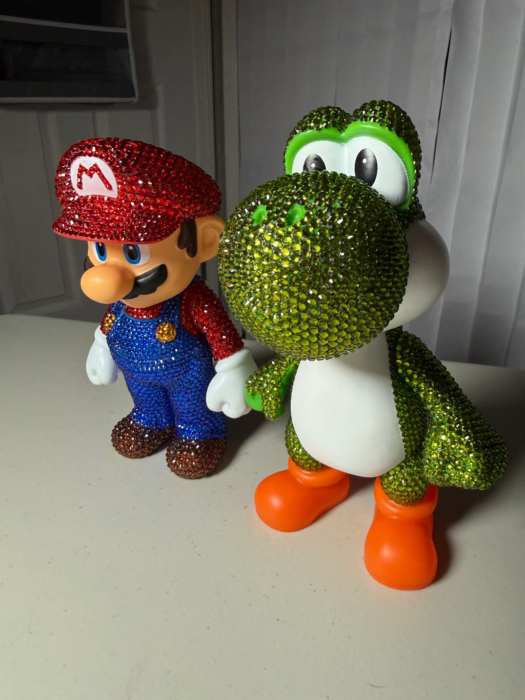 Mario and Yoshi Vinyl Character Set
