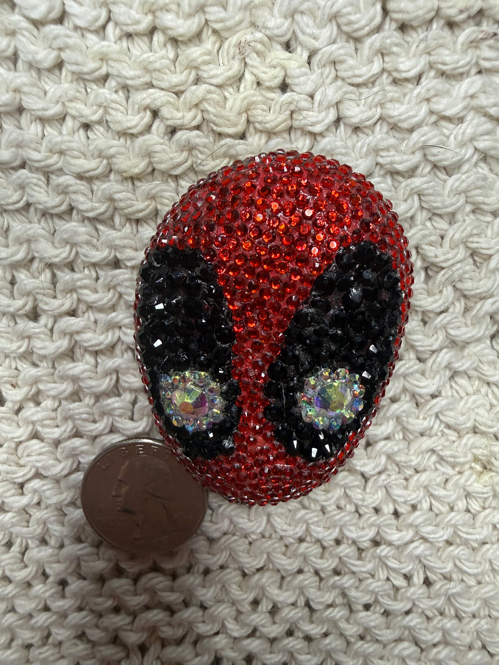 Deadpool Rock (small eyes)