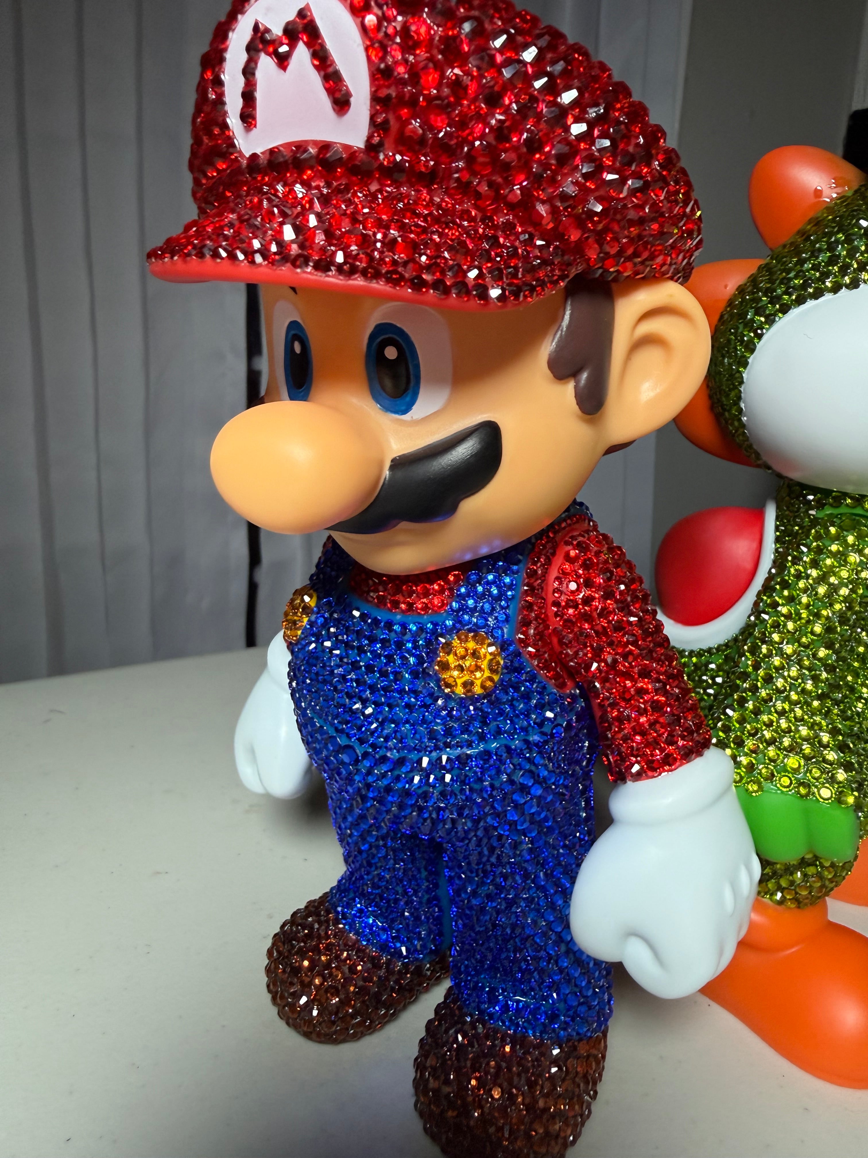 Mario and Yoshi Vinyl Character Set