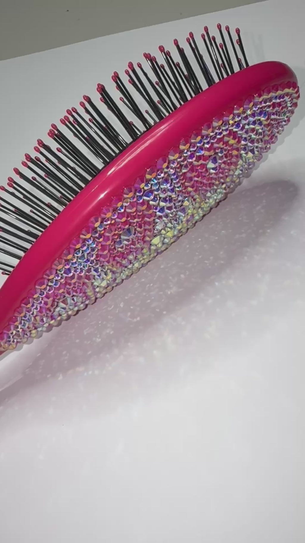 Hairbrush - Dazzled Pink Groovy