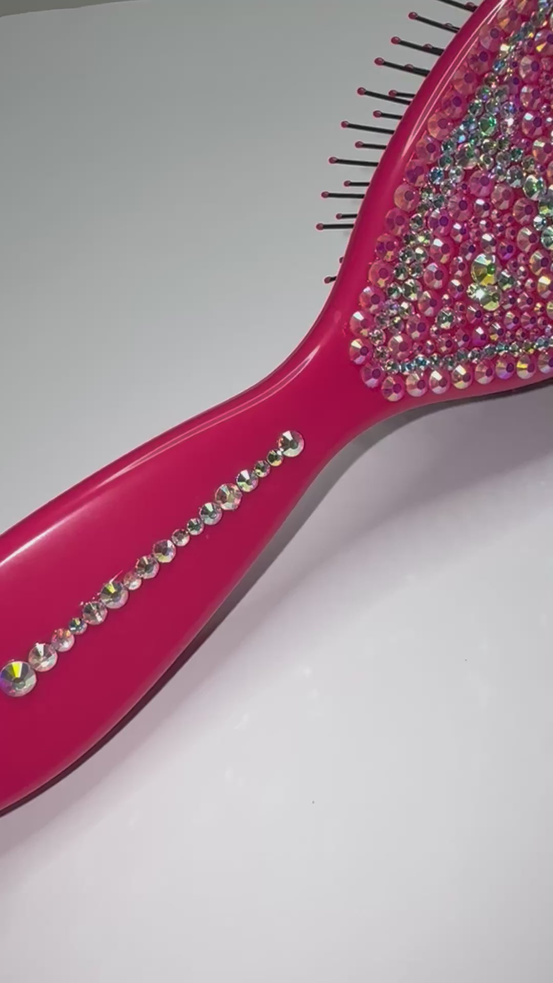 Hairbrush - Dazzled Pink Groovy
