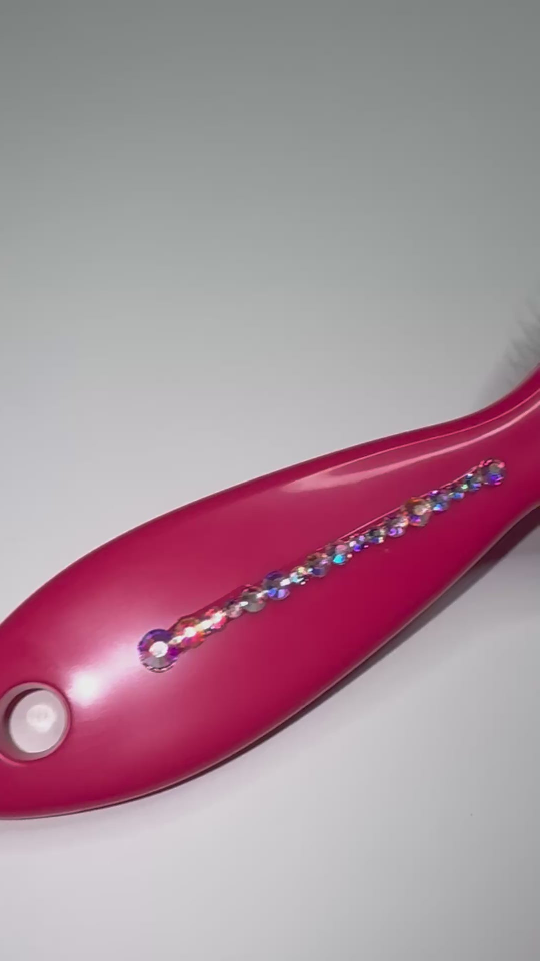 Hairbrush - Dazzled Pink Groovy